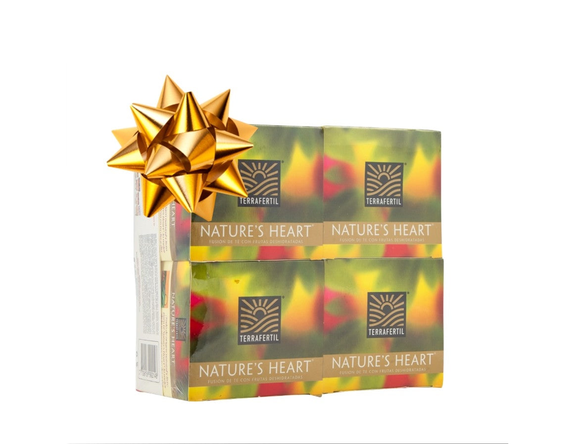 Caja de Infusiones de frutas con Té Nature's Heart 